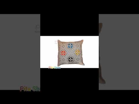 Embroidered Cushion Cover