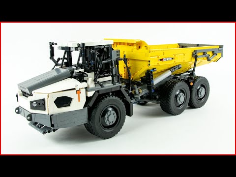 CaDA bricks Goliath Dump Truck | C61054W Speed Build for Collectors - Brick Builder