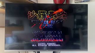 Sega Saturn salamander deluxe pack plus on the Polymega.