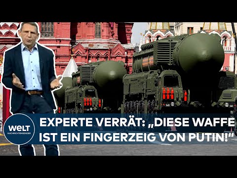 MOSKAU: Militärparade mitten im Ukraine-Krieg! "Diese Waffe ist ein Fingerzeig von Wladimir Putin!"