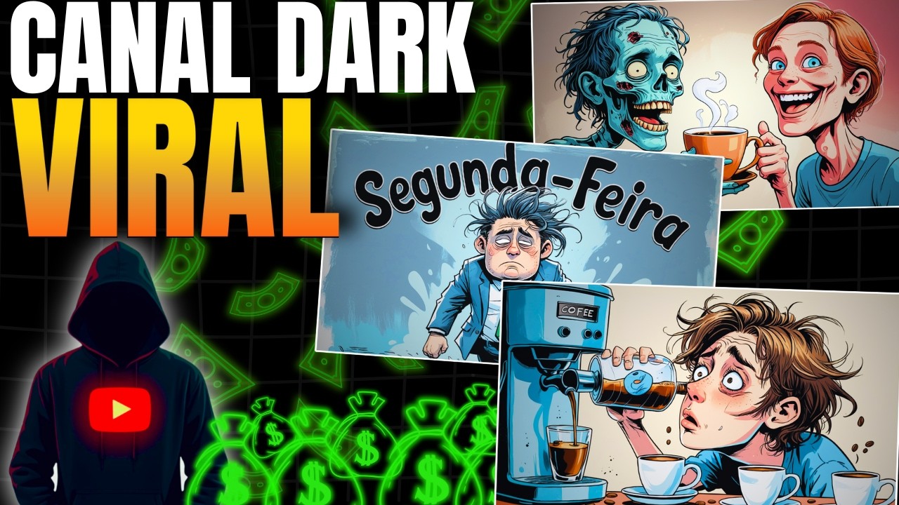 Descobri um Nicho SEM Concorrência que Monetiza Rápido Canal Dark no YouTube!