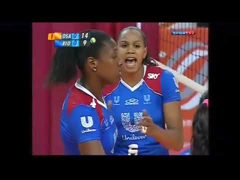 Clássico do vôlei feminino superliga 2011/2012. Osasco x RJ