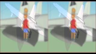 SketchUp - Bart and a Plane 3D
