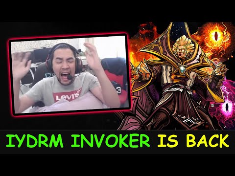 KEGEGEAN INYOURDREAM INVOKER SHOW - Inyourdream Invoker stil insane versus the world Dota 2