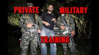 Sneak Preview Training With The Elite Private Military Forces of Bone Tactical