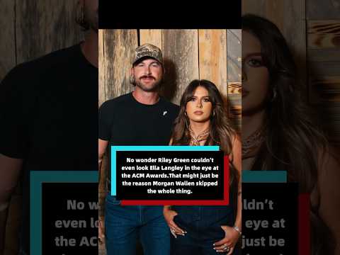 No wonder Riley Green couldn’t even look Ella Langley in the eye at the ACM Awards.