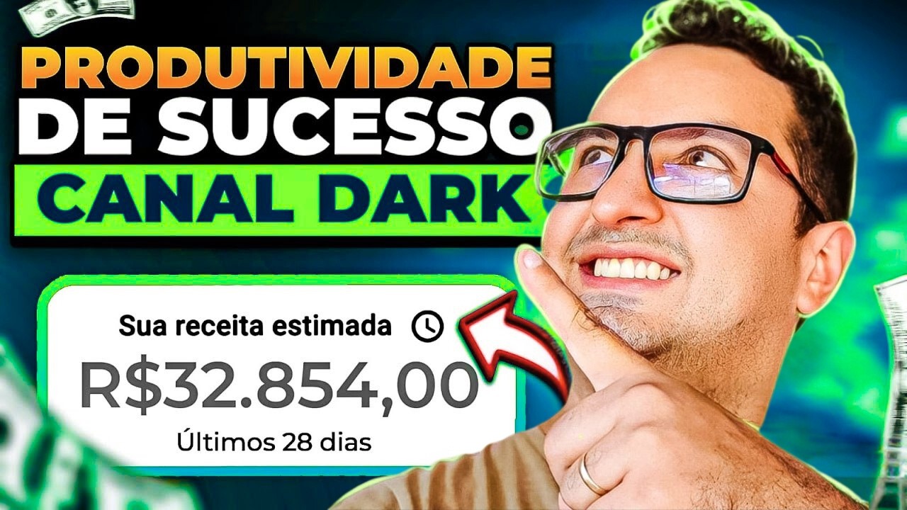 O SEGREDO QUE ME FAZ GANHAR R$ 32.589 POR MÊS COM 12 CANAIS DARK MONETIZADOS ( PASSO A PASSO)