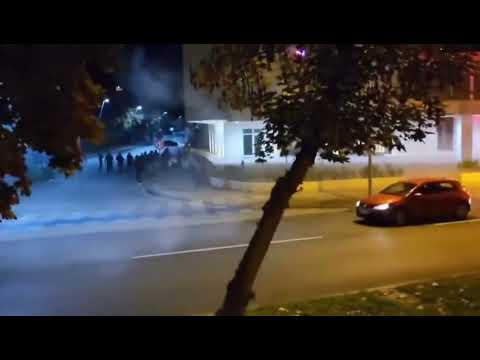 Tuča Robijaša i navijača Mađarske Pecsi-a