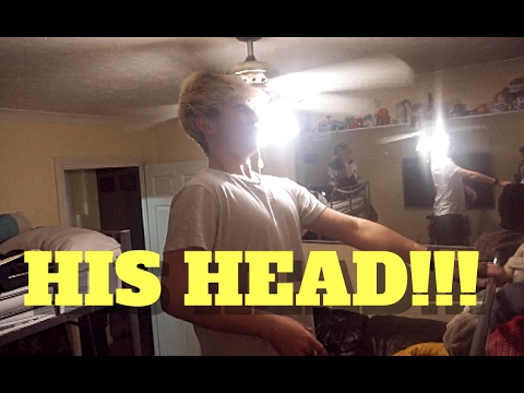 THE FAN ALMOST TOOK HIS HEAD OFF