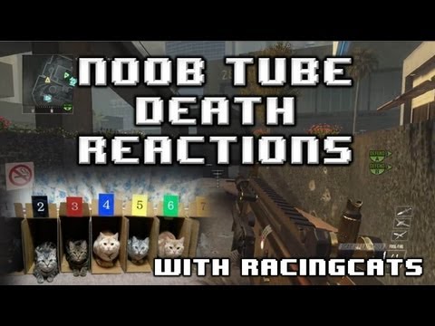 Black Ops 2 Noob Tube Death Reactions | Funny Death Reactions, Funny Noob Tube Kills | Racingcatz