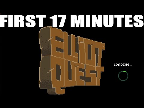 WiiU - Elliot Quest - First 17 Minutes awesome gameplay