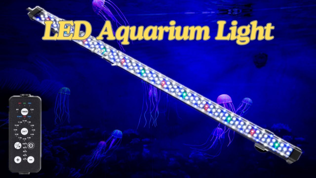 Hygger Submersible LED Aquarium Light Review | Vivid Colors & 24/7 Natural Cycle for Your Fish Tank