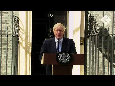 Boris Johnson's first speech as PM