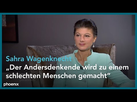 phoenix persönlich: Sahra Wagenknecht zu Gast bei Inga Kühn