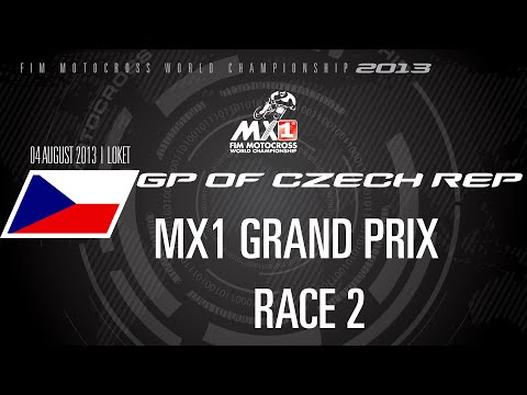 2013 MXGP of Czech Republic FULL MX1 (MXGP) Race 2 - Motocross