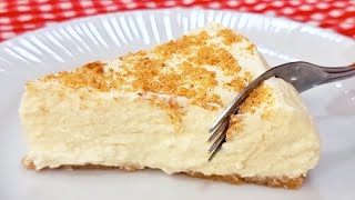 DELICIOUS, NO SUGAR and LOW CARB! Easy and Quick - No Oven, No Heavy Cream and No Condensed Milk