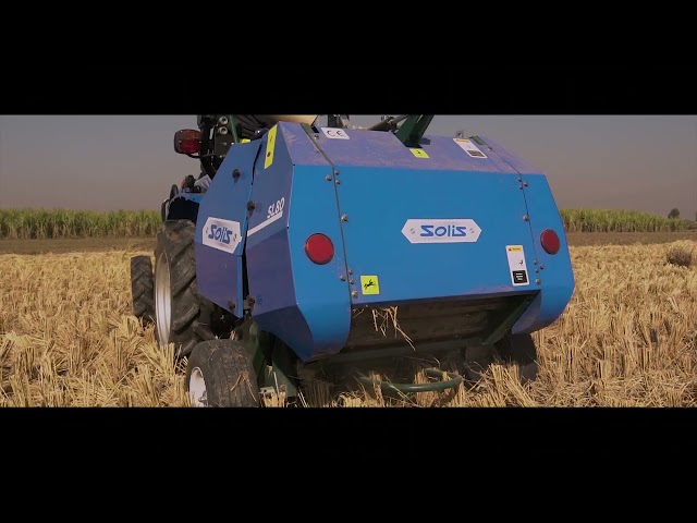Unleash the high baling capacity with seamless maneuverability and make hay of the everyday tasks resulting in maximum productivity with ease. Solis Tractors Europe II Solis Baler