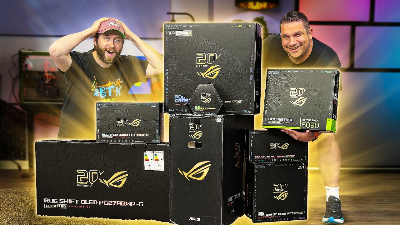 Unboxing the $15,000 ASUS PC