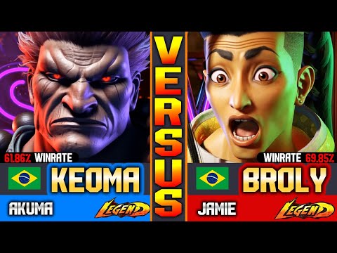 SF6 Jamie (Brolynho Vs Keoma) Akuma ▰ Street Fighter 6 High Level