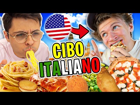 AMERICANO Mangia il Cibo ITALIANO Per La PRIMA VOLTA 🇺🇸