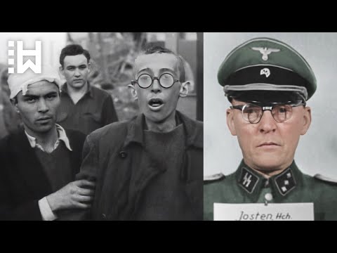 Poprava sadistického velitele koncentračních táborů Nordhausen a Osvětim - Heinrich Josten