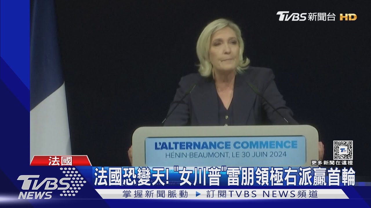 政治賤民逆襲!法國大選「極右」崛起 馬克洪跛腳恐成定局