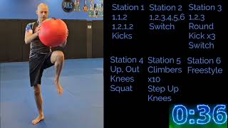 Kickboxing Fitness Circuit!