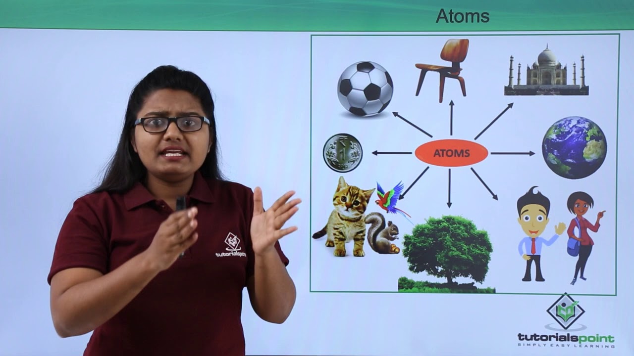 Class 9th – What is an Atom? | Atoms and Molecules | Tutorials Point