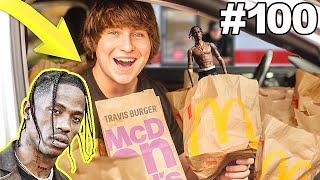 Buying Travis Scott Meal 100 Times From The Same Drive Thru!