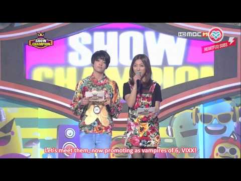 [HeartfxSubs] 130306 f(x) Amber Luna - Show Champion MC Cut (eng)