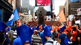 Splatoon Splatday Event at Times Square and Nintendo World