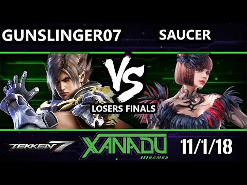 F@X 273 Tekken 7 -  gunslinger07 (Lars) Vs.  Saucer (Anna) - T7 Losers Finals