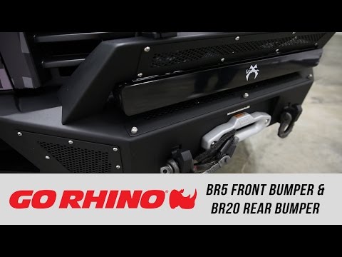 Freedom Ford: Go Rhino BR5 Front Bumper & BR20 Rear Bumper