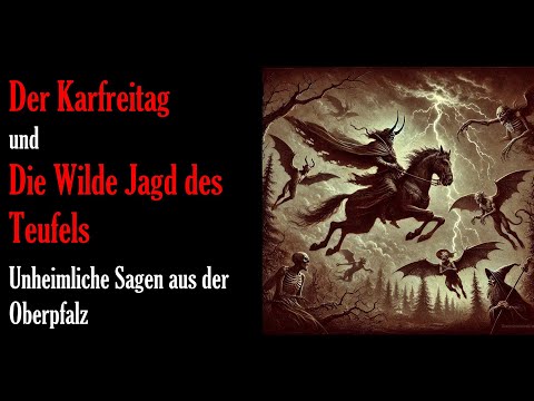 Der Karfreitag und die Wilde Jagd des Teufels - Sagen aus Bayern, Oberpfalz