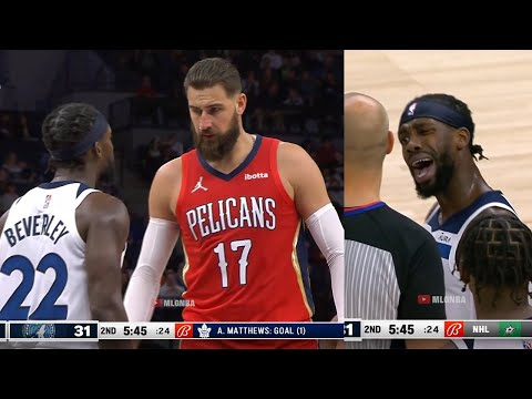 Pat Beverley irritating Jonas Valanciunas 🤦‍♂️