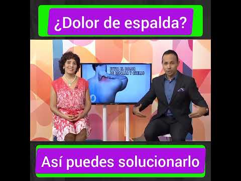 Dolor de espalda? Aquí la solución.