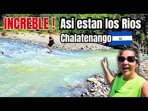 Nunca antes Visto. INCREIBLE ASI ESTAN LOS RIOS EN CHALATENANGO l 🇸🇻 