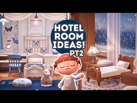 3 Luxury Hotel Room Designs in Animal Crossing | Dreamy vs Diner vs Lodge