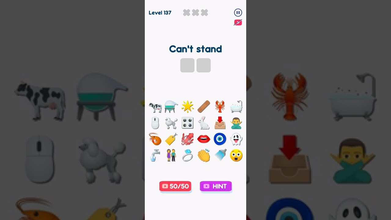 Emoji Guess Puzzle Level 137