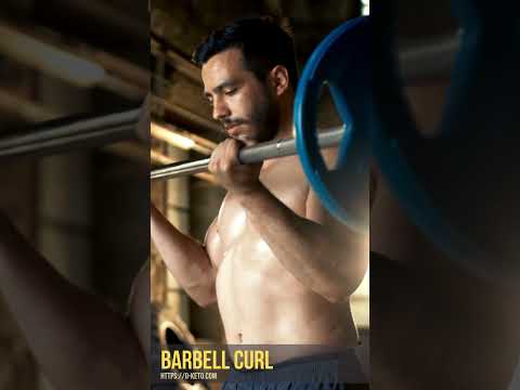 Barbell curl. Description and technique of execution