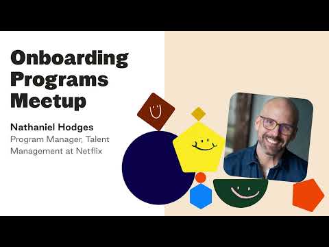 Gatheround Community Event: Onboarding Meetup - featuring Netflix's Nathaniel Hodges