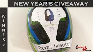 New Year's Giveaway Winners!!!