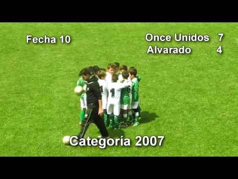 Fecha 10, Once Unidos 7 Alvarado 4, Partido Completo
