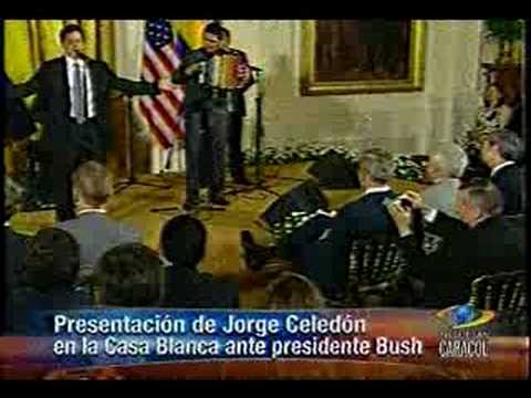 Homenaje De Bush A Colombia Noticia... Jorge Celedon