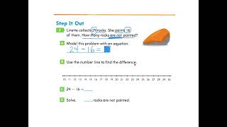 2nd grade Into Math Lesson 13.3