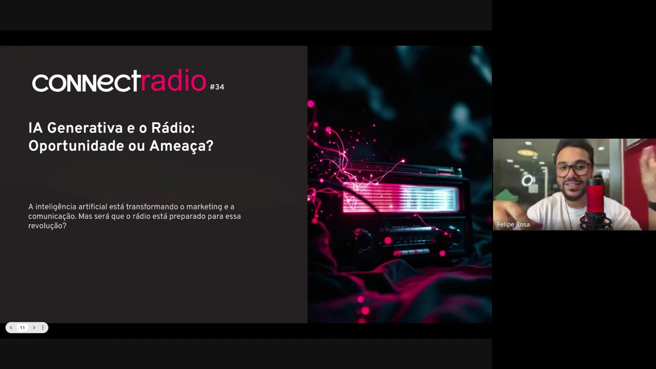 ConnectRadio #34 - IA Generativa e o Rádio: Oportunidade ou Ameaça?