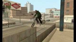 preview picture of video 'gta san andreas bmx movie'