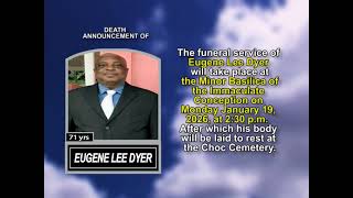 Eugene Lee Dyer ~ Short Obituary