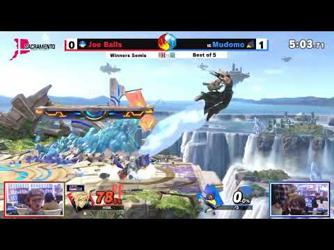 Joe Balls vs Mudomo -  Winners SF  - Fire & Ice #28 (Feat: Melee, Ult & Strive)