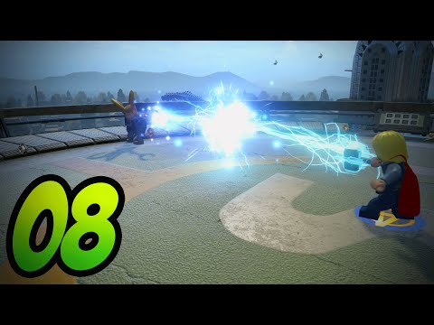Lego Marvel Avengers Gameplay Walkthrough  - Part 8 - Thor Vs. Loki! (PS4 Gameplay 60FPS)